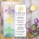 Buscar mardi gras invitaciones Futura madre