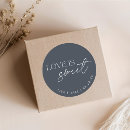 Buscar dulce boda pegatinas Minimalista