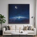 Buscar cielo nocturno posters 4 º luna
