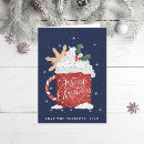 Buscar cacao tarjetas Chocolate caliente