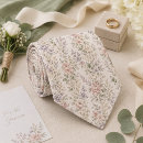 Buscar boda romántica corbatas Floral pastel