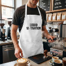 Buscar adicto delantales Amante del café