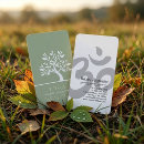 Buscar árbol la vida de tarjetas de visita Terapia