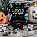 Buscar neón invitaciones Brillo en la oscuridad