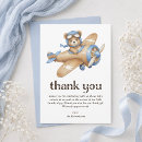Buscar piloto tarjetas Oso de peluche