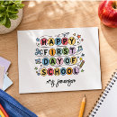 Buscar primer día de escuela postales Volver a la escuela