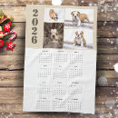 Buscar calendario paños de cocina Foto