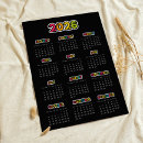 Buscar planificador anual posters Simple