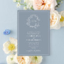 Buscar cuero invitaciones Monograma