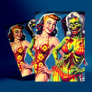 Buscar zombi tarjetas e invitaciones Chica zombie