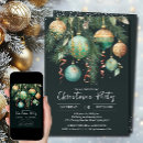 Buscar árbol verde invitaciones de navidad Fiesta de vacaciones