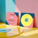 Buscar vinilo tarjetas de visita Retro