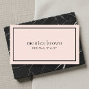 Buscar moda moderna tarjetas de visita Minimalista