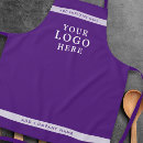 Buscar publicidad largo delantales Logotipo
