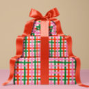 Buscar rayas rojas papel de regalo Para ella