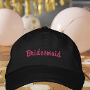 Buscar bodas gorras Dama de honor