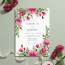 Buscar fucsia invitaciones Vibrante