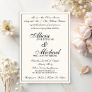 Buscar marfil boda invitaciones Tradicional