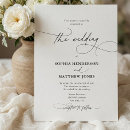 Buscar marfil boda invitaciones Caligrafía
