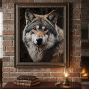 Buscar lobos arte Bosque