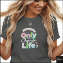 Buscar cambio de la vida camisetas Para ella