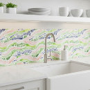 Buscar acuarela azul azulejos Patrón