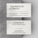 Buscar recordatorio la cita de tarjetas de visita Simple
