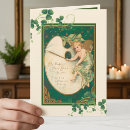 Buscar sombra verde tarjetas Bendición irlandesa