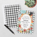 Buscar país de las maravillas invitaciones Invitados