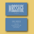 Buscar terapeuta del masaje tarjetas de visita Simple