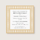 Buscar edad dorada invitaciones General y unisex