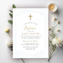 Buscar azul invitaciones para bautizos Moderno