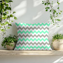 Buscar verde menta y gris cojines Moderno