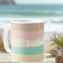 Buscar colores pastel suaves tazas Rayas