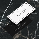 Buscar impresos tarjetas de visita Minimalista