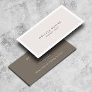Buscar lujo tarjetas de visita Minimalista