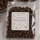 Buscar granos de café pegatinas Prometida
