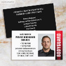Buscar guardia seguridad de tarjetas de visita Rebote