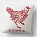 Buscar gallo rojo cojines Gallina