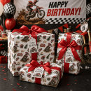 Buscar bicicleta papel de regalo Chico