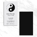 Buscar yin yang tarjetas de visita Yoga