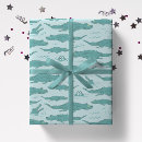 Buscar cocodrilo papel de regalo Jungla
