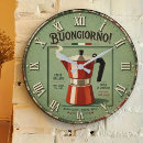 Buscar pot relojes de pared Coffee