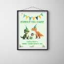 Buscar cumpleaños del dinosaurio posters Chico