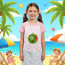 Buscar amante de la fruta delantales Lindo