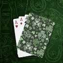 Buscar irlandesas barajas de cartas Verde