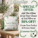 Buscar rama de olivo cojines Para ellos