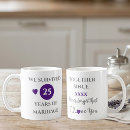 Buscar 25 años tazas Para ella