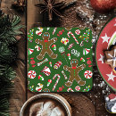 Buscar casa de pan de jengibre posavasos Navidad