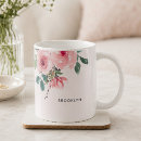 Buscar boda elegante tazas Floral